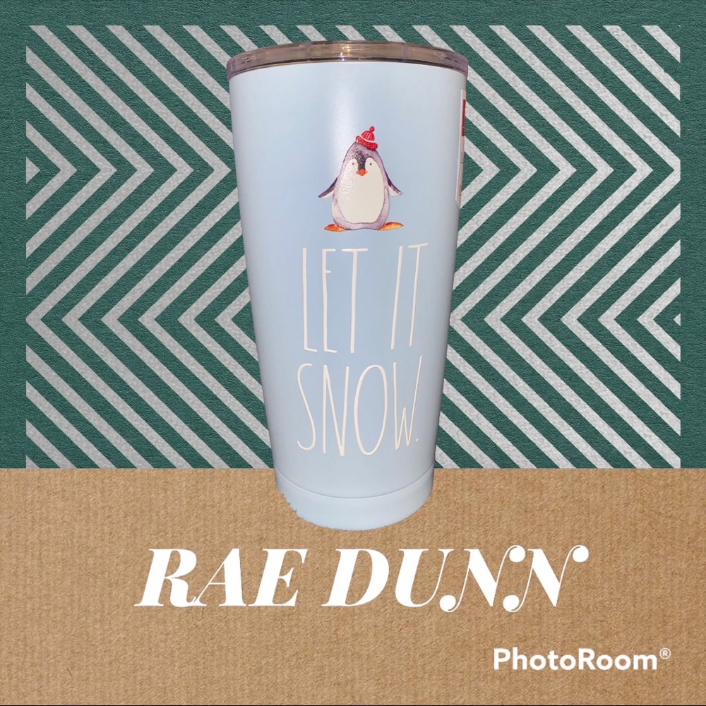 New Rae Dunn Let It Snow Tumbler